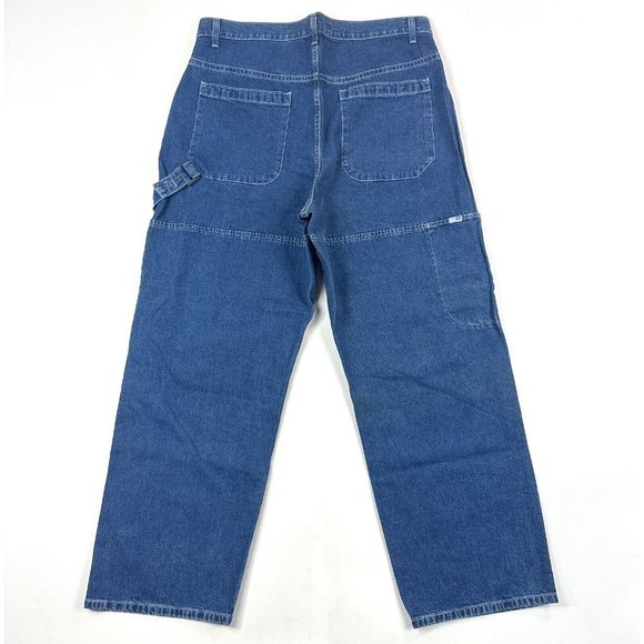 Levis L2 Hammer Loop Carpenter Loose Jeans Mens 36x30 Blue Retro Y2K Deadstock - Picture 9 of 10